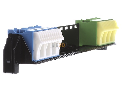 View on the left Hager VZ461 Power distribution block (rail mount) 
