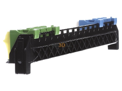 View on the right Hager VZ461 Power distribution block (rail mount) 
