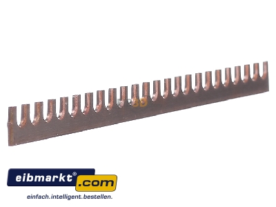 View on the left ABB Stotz S&J SZ-KS 2/12 Phase busbar 1-p 24mm 207mm
