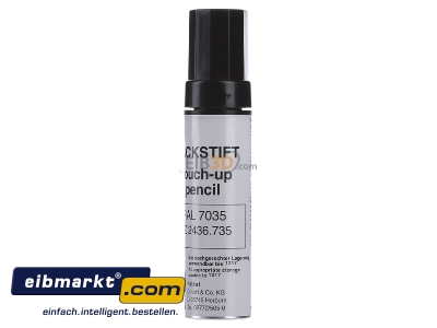 Front view Rittal SZ 2436.735 Touch-up stick/spray RAL 7035 12ml - 
