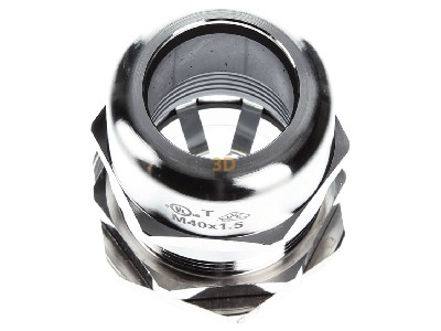 Ansicht oben rechts Rittal SZ 2843.400 EMV-Kabelverschraubung M40 Kabeldurchmesser 9,0 