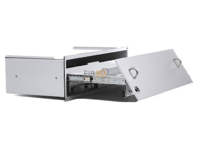 Ansicht links Rittal CP 6003.000 Tastatur-Schublade mit Mouse-Pad 