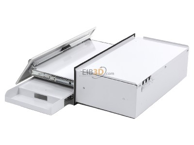 Ansicht oben rechts Rittal CP 6003.000 Tastatur-Schublade mit Mouse-Pad 