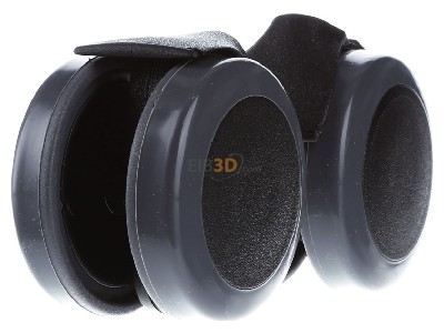 Ansicht rechts Rittal CP 6148.000 (VE1Set) Doppel-Lenkrollen d=75mm CP 6148.000 (Inhalt: 1Satz)