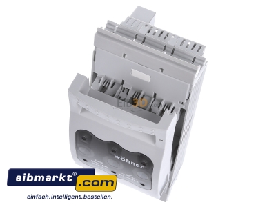 Ansicht oben vorne Hensel 4012591692294 NH-Schalter Gr.00 MS NH 00