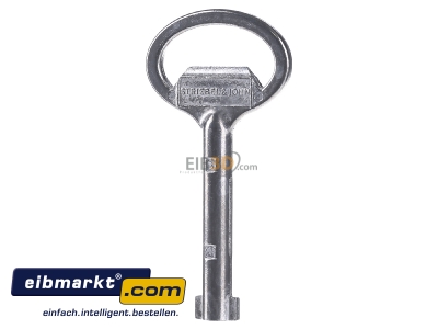 Front view Striebel&John 2CPX060660R9999 Double bit key for enclosure

