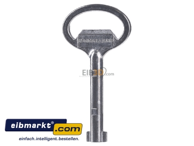 Back view Striebel&John 2CPX060660R9999 Double bit key for enclosure
