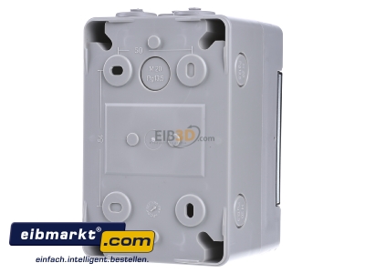 Back view Spelsberg AK 03 Surface mounted distribution board 150mm - 
