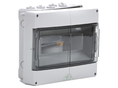 View on the left Spelsberg AK 12 Surface mounted distribution board 200mm 
