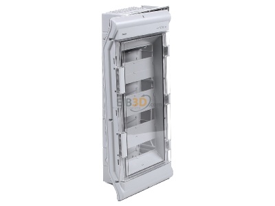 View top left Hager VE412DN Surface mounted distribution board 677mm 
