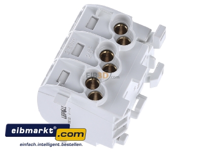 Ansicht oben rechts Hensel KKL 34 Hauptleiterabzweigklemme 3pol.,4x 1x25qmm 