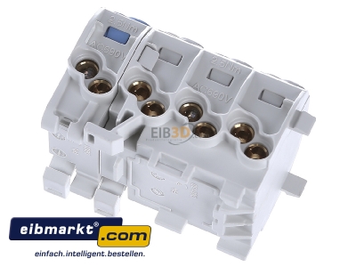 Ansicht oben hinten Hensel KKL 48 Hauptleiterabzweigklemme 4pol. 