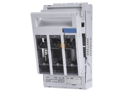 Front view Hager LT050 NH000-In-line fuse base 160A 
