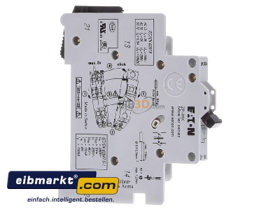 View on the left Eaton (Installation) 286052 Auxiliary switch for modular devices
