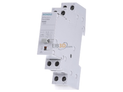 Front view Siemens Indus.Sector 5TT4102-0 Latching relay 184...253V AC 
