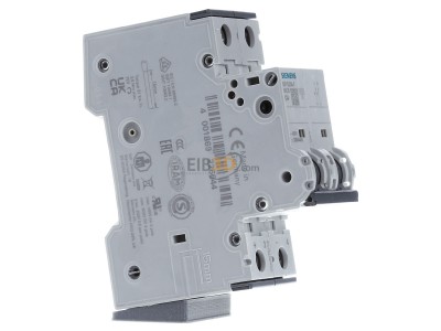 Ansicht links Siemens 5SY5204-7 LS-Schalter AC/DC C4A,2pol,T=70,10kA 