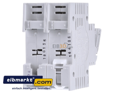Back view Siemens Indus.Sector 5SG7123 Neozed switch disconnector 2xD02 63A
