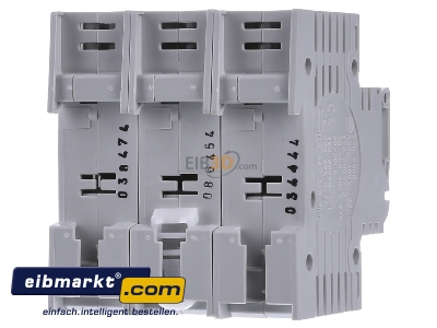 Back view Siemens Indus.Sector 5SG7133 Neozed switch disconnector 3xD02 63A
