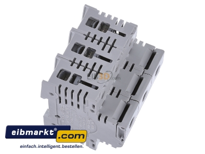 Ansicht oben links Siemens Indus.Sector 5SG7133 Neozed-Lasttrennschalter D02,3-pol.,T=70mm 