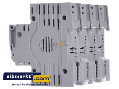 Ansicht rechts Siemens Indus.Sector 5SG7163 Neozed-Lasttrennschalter D02,3-pol.+N,T=70mm 