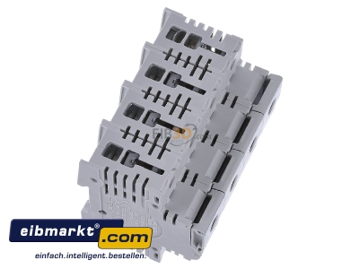 Ansicht oben links Siemens Indus.Sector 5SG7163 Neozed-Lasttrennschalter D02,3-pol.+N,T=70mm 