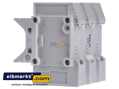 Ansicht rechts Siemens Indus.Sector 5SG5701 Neozed-Sicherungssockel Gr.D02, 3-polig 