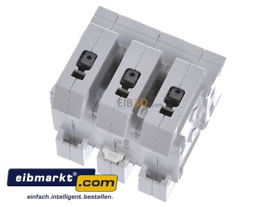 Top rear view Siemens Indus.Sector 5SG5701 Neozed fuse base 3xD02 63A 
