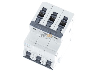 View up front Siemens 5SY4306-8 Miniature circuit breaker 3-p D6A 
