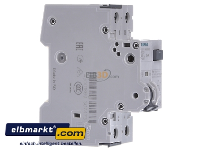 View on the left Siemens Indus.Sector 5SU1154-6KK10 Earth leakage circuit breaker B10/0,01A 
