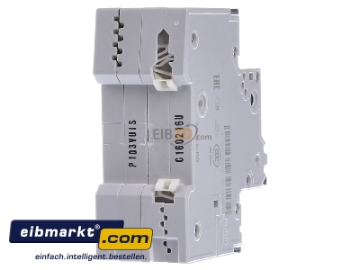 Back view Siemens Indus.Sector 5SU1154-7KK16 Earth leakage circuit breaker C16/0,01A 
