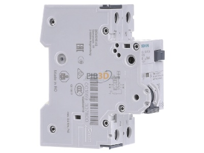 Ansicht links Siemens 5SU1354-7KK06 FI/LS-Schutzeinrichtung C,6A,1+N,30mA,10kA 