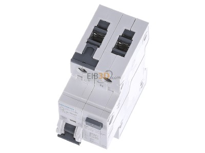 View up front Siemens 5SU1354-7KK40 Earth leakage circuit breaker C40/0,03A 
