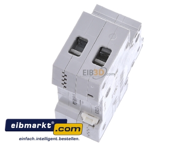 Ansicht oben hinten Siemens Indus.Sector 5SU1356-6KK10 FI/LS-Schutzeinrichtung B,10A,1+N,30mA,6kA 