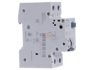 Ansicht links Siemens 5SU1356-6KK20 FI/LS-Schutzeinrichtung B,20A,1+N,30mA,6kA 