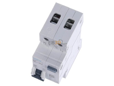 View up front Siemens 5SU1356-6KK20 Earth leakage circuit breaker B20/0,03A 
