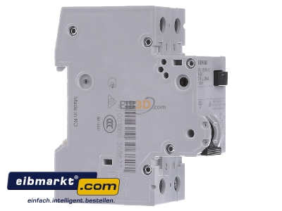 Ansicht links Siemens Indus.Sector 5SU1356-7KK16 FI/LS-Schutzeinrichtung C,16A,1+N,30mA,6kA 