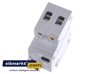 View up front Siemens Indus.Sector 5SU1356-7KK16 Earth leakage circuit breaker C16/0,03A
