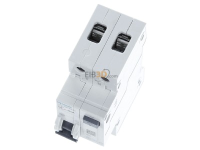 View up front Siemens 5SU1356-7KK20 Earth leakage circuit breaker C20/0,03A 
