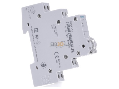 View on the left Siemens 5TE8112 Switch for distribution board 20A 
