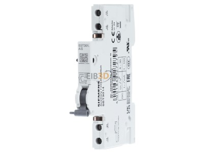 Front view Siemens 5ST3014 Auxiliary switch for modular devices 
