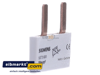 View on the left Siemens Indus.Sector 5ST3600 Phase busbar 1-p 10mm
