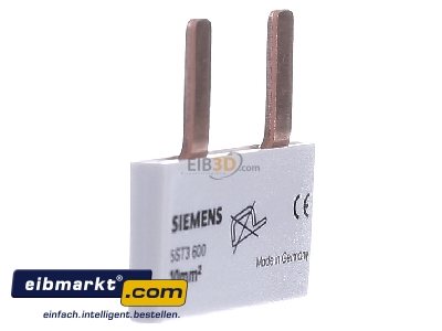 Ansicht links Siemens Indus.Sector 5ST3600 Stiftsammelschiene 2x1-phasig 