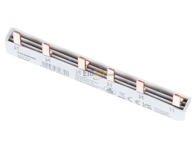 Ansicht oben vorne Siemens 5ST3613 Stiftsammelschiene 2x3-phasig 