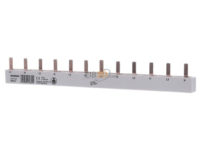 Frontansicht Siemens 5ST3623 Stiftsammelschiene 2x3x(1-phasig+N) 