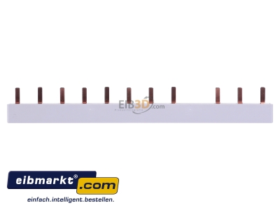 Ansicht hinten Siemens Indus.Sector 5ST3624 Stiftsammelschiene 3-phasig/N+8xPHASE 