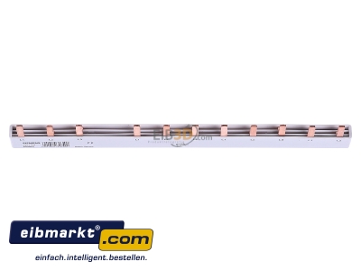 Ansicht oben vorne Siemens Indus.Sector 5ST3624 Stiftsammelschiene 3-phasig/N+8xPHASE 