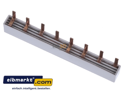 Ansicht oben hinten Siemens Indus.Sector 5ST3651 Stiftsammelschiene 2x4-phasig 