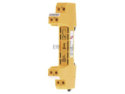 Front view Dehn BXT BAS Basic element for surge protection 
