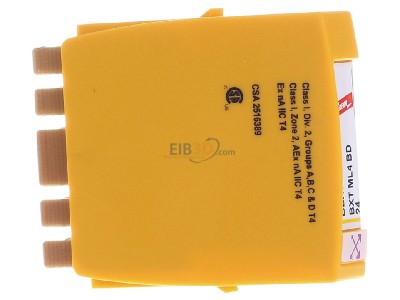 View on the left Dehn BXT ML4 BD 24 Combined arrester for signal systems 
