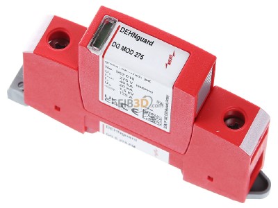 View up front Dehn DG S 275 FM Surge protection for power supply 

